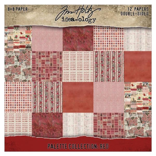 **Tim Holtz - idea-ology - Palette Paper Pad - 8x8