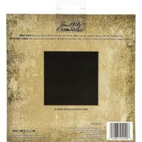 *Tim Holtz - Kraft Stock Cardstock - Blackout 8x8