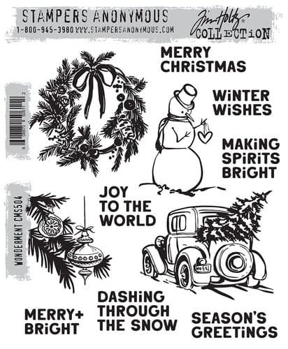 **Tim Holtz - Rubber Stamps - Wonderment