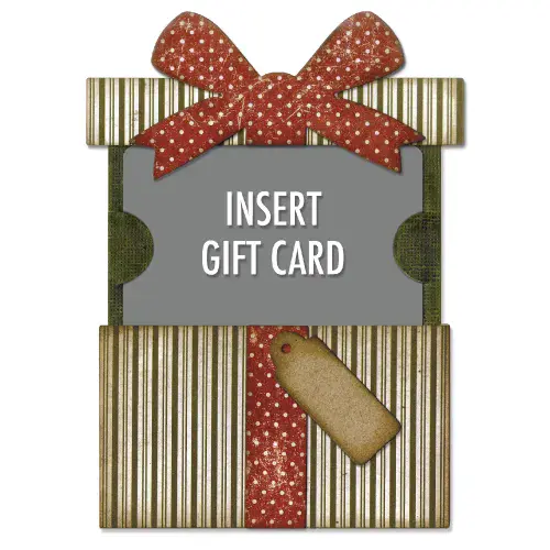 *Tim Holtz - Sizzix Thinlits Die Set - Gift Card Package