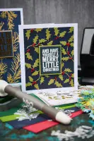 *Tim Holtz - Sizzix Thinlits Die Set - Holiday Greens Mini