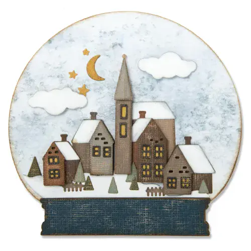 ***Tim Holtz - Sizzix Thinlits Die Set - Snowglobe #2