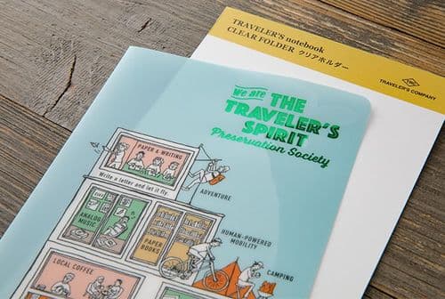 **TRAVELER'S COMPANY - 2026 Diary - Clear Folder