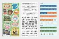 **TRAVELER'S COMPANY - 2026 Diary - Customised Sticker