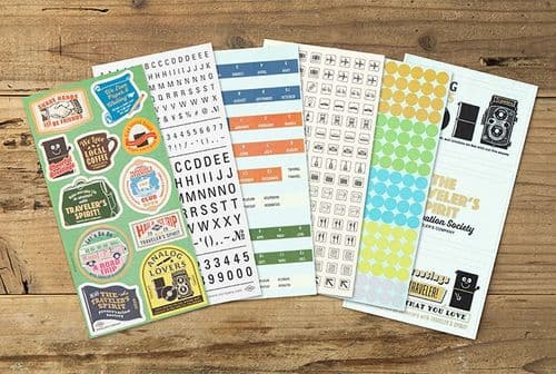 **TRAVELER'S COMPANY - 2026 Diary - Customised Sticker
