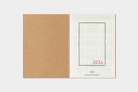 **TRAVELER'S COMPANY - 2026 Diary - Monthly Refill (Passport)