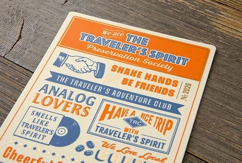**TRAVELER'S COMPANY - 2026 Diary - Plastic Sheet