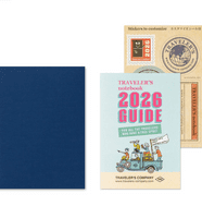 ***TRAVELER'S COMPANY - 2026 Diary - Second Half (July-December) - Weekly Refill (Passport)