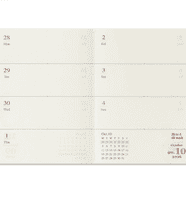 ***TRAVELER'S COMPANY - 2026 Diary - Second Half (July-December) - Weekly Refill (Passport)