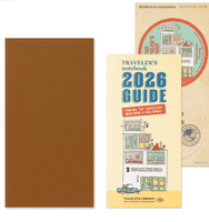 ***TRAVELER'S COMPANY - 2026 Diary - Second Half Year (July-December) - Weekly Vertical Refill