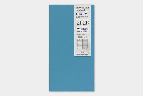 **TRAVELER'S COMPANY - 2026 Diary - Weekly & Memo Refill