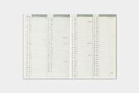 **TRAVELER'S COMPANY - 2026 Diary - Weekly Refill (Passport)