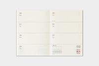 **TRAVELER'S COMPANY - 2026 Diary - Weekly Refill (Passport)