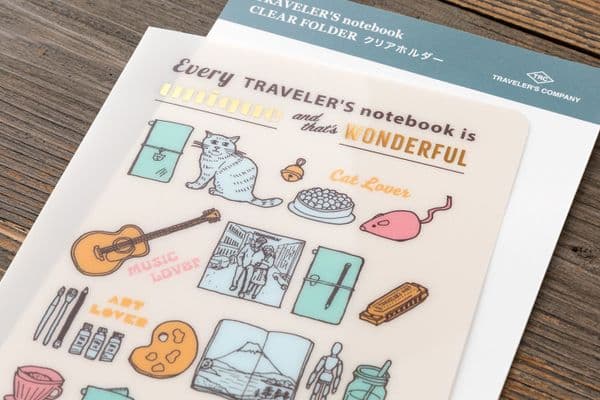 **TRAVELER'S COMPANY - 2027 Diary - Clear Folder - PRE ORDER Due late Oct