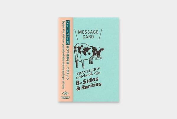 TRAVELER'S COMPANY - B-Sides & Rarities - Message Card (Passport Size)