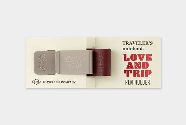 **TRAVELER'S COMPANY - LOVE & TRIP - PEN HOLDER