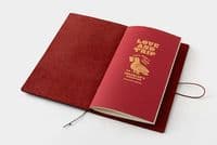 **TRAVELER'S COMPANY - LOVE & TRIP - RED NOTEBOOK