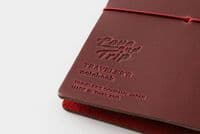 **TRAVELER'S COMPANY - LOVE & TRIP - RED NOTEBOOK (PASSPORT)