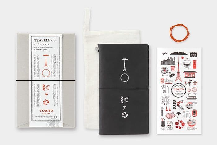 **TRAVELER'S COMPANY - TOKYO COLLECTION - Black Notebook