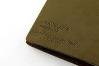 **TRAVELER'S COMPANY - Traveler's Notebook - Olive (Passport Size)