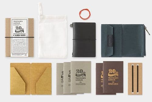 **TRAVELERS COMPANY - 20th Anniversary Card Sized Set - BLACK - Restocks Due late Summer