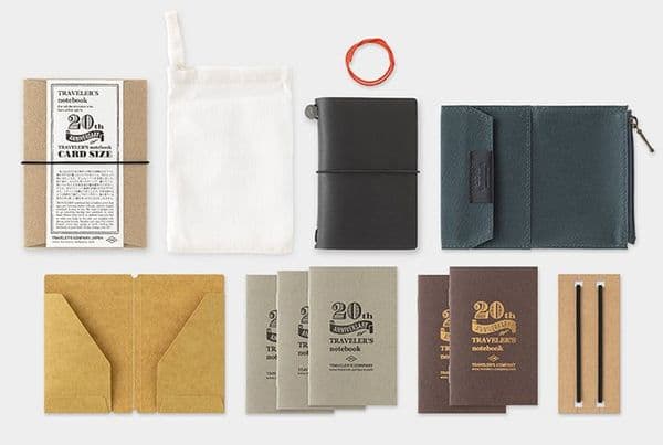 **TRAVELERS COMPANY - 20th Anniversary Card Sized Set - BLACK - Restocks Due late Summer