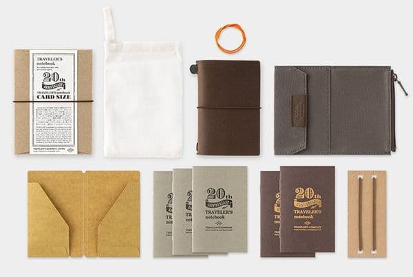 **TRAVELERS COMPANY - 20th Anniversary Card Sized Set - BROWN - Restocks Due late Summer