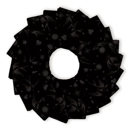 *Tula Pink Fabric - Linework Collection - Fairy Flakes Ink Charm Pack 5"