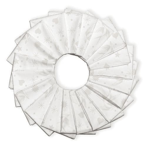 *Tula Pink Fabric - Linework Collection - Fairy Flakes Paper Charm Pack 10"