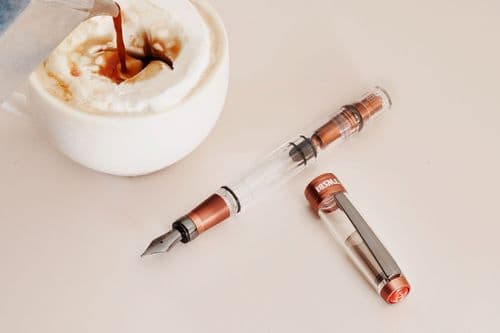 **Twsbi - Fountain Pen - Diamond ALR 580 - Affogato with Onyx