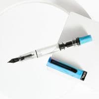**Twsbi - Fountain Pen - Eco - Cosmos Blue with Onyx