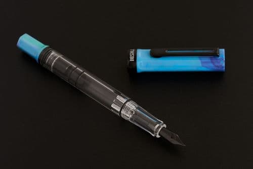 **Twsbi - Fountain Pen - Eco - Cosmos Blue with Onyx