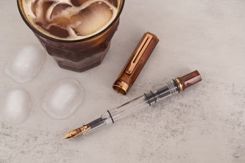**Twsbi - Fountain Pen - Eco - Root Beer with Bronze