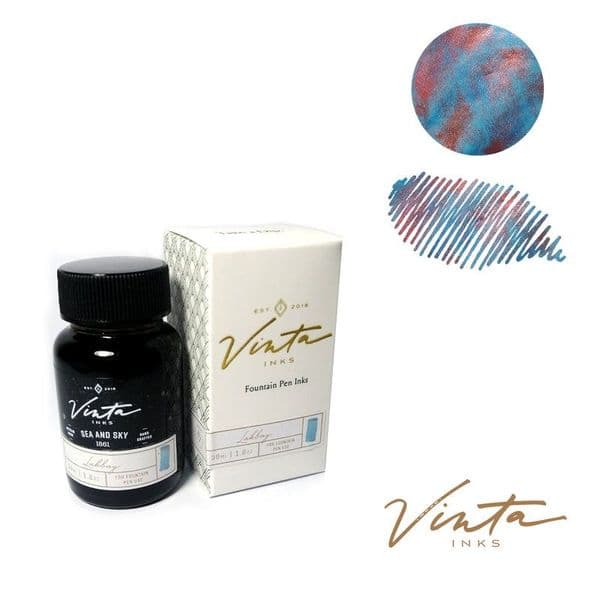 *Vinta Inks - Fountain Pen Ink 30ml - Fairytail Collection - Lakbay (Sea & Sky)