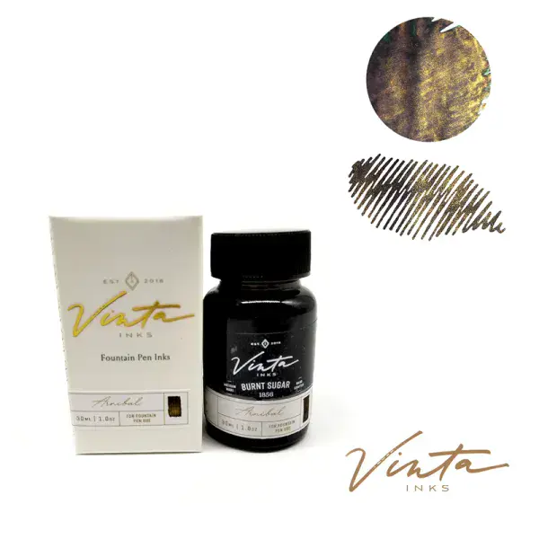 **Vinta Inks - Fountain Pen Ink 30ml - Hello Rain - Burnt Sugar (Arnibal 1856)