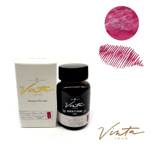 *Vinta Inks - Fountain Pen Ink 30ml - Hello Rain - When it Rains (Tuwing Umuulan 1980)