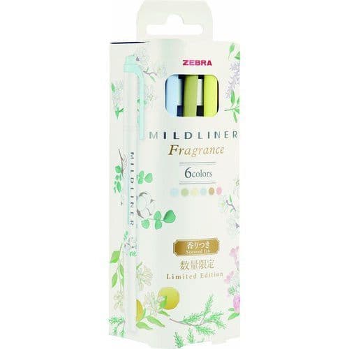 *Zebra Pens - Mildliners Set - Limited Edition - Fragrance Set