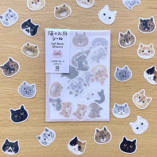 4Legs - Flake Stickers - Cat's Faces