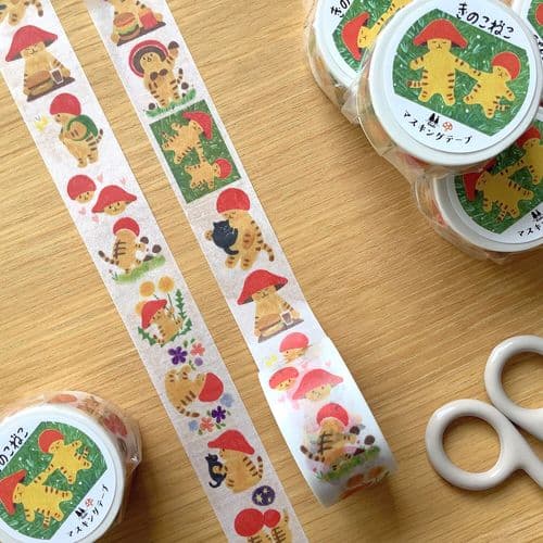 4Legs - Masking Tape - Mushroom Cat #2