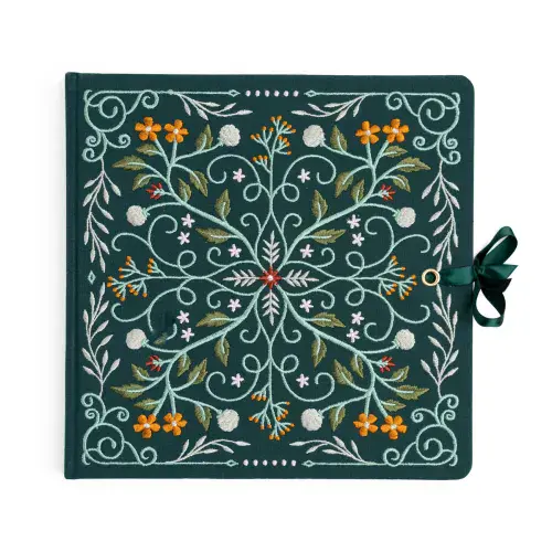 Archer & Olive - 9x9" Notebook - 5mm Dot Grid - Spring Heirloom