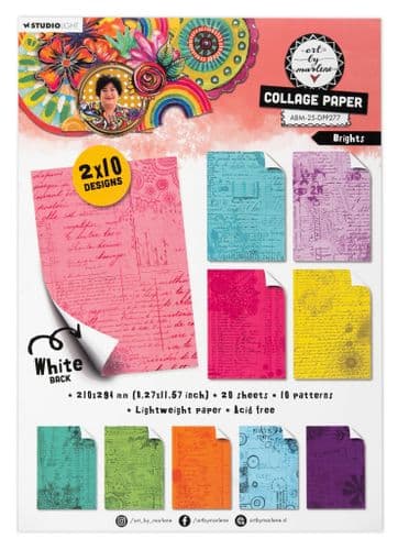 Art by Marlene - College Paper Pad - Brights