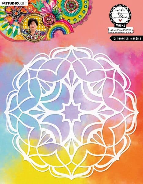 Art by Marlene - Mask - Ornamental Mandala