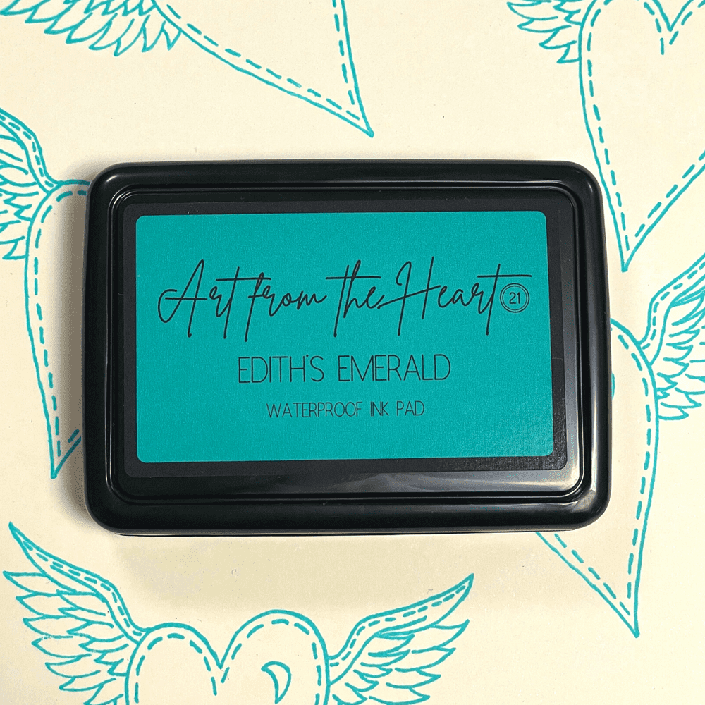 Art from the Heart - Permanent Ink Pad - Edith's Emerald