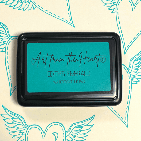 Art from the Heart - Permanent Ink Pad - Edith's Emerald