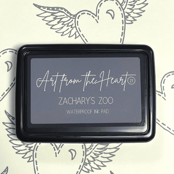 Art from the Heart - Permanent Ink Pad - Zachary's Zoo