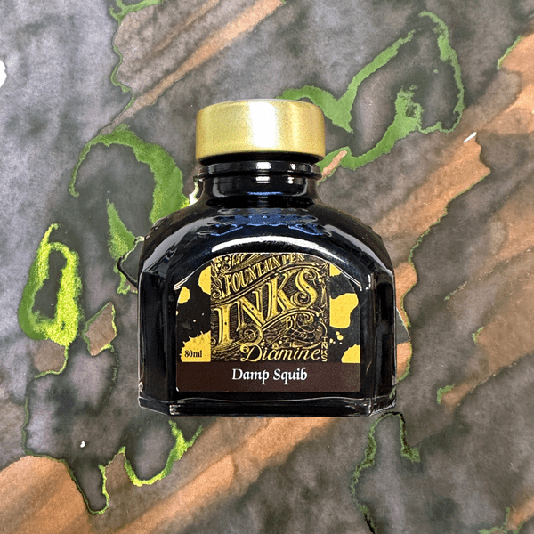 Art from the Heart X Diamine - Fountain Pen Ink - Damp Squib (80ml)