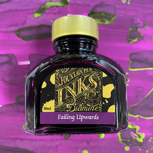 Art from the Heart X Diamine - Fountain Pen Ink - Failing Upwards (80ml)