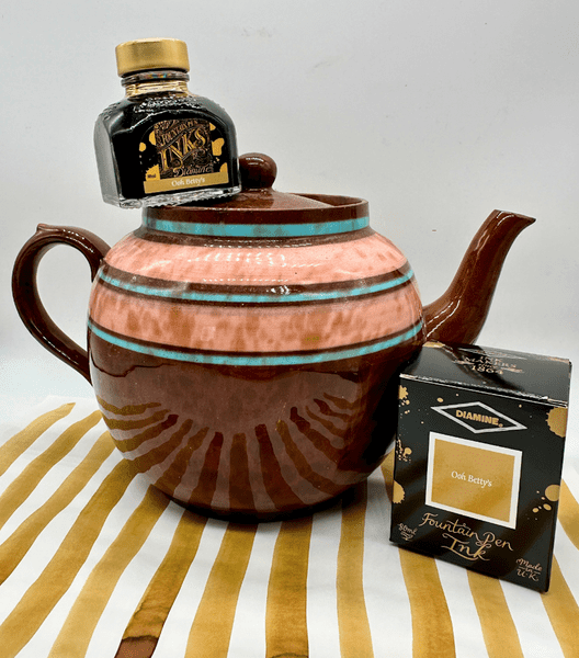 Art from the Heart X Diamine - Fountain Pen Ink - Ooh Bet-Tea (80ml)