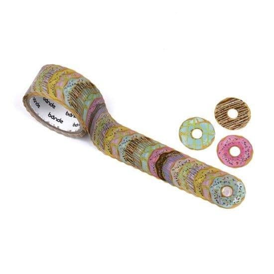 Bande - Masking Roll Washi Stickers - Donut