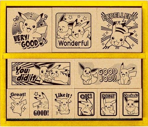 Beverly - Pokemon #2 - Stamp Set